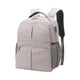 thumbnail image 5 of Bolsa De Pañales Para Bebé Con Bolsillos Laterales, Impermeable, Con Separación De Ropa Seca Y Húmeda, Color Gris, 5 of 5