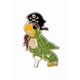 thumbnail image 4 of Set De 4 Pines Disney Piratas Del Caribe Loro De Colores, 4 of 5
