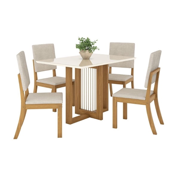Comedor 4 Sillas Caju