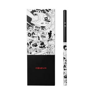 Miya Lápices De Grafito 4B 8 Unidades