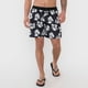 thumbnail image 2 of Traje de Baño Hombre Full Print Negro Flores Corona, 2 of 5