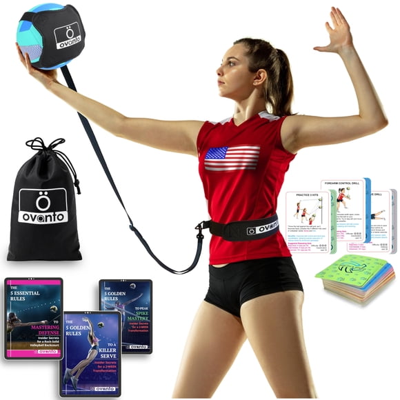 Kit de Entrenamiento de Voleibol OVANTO con Rebote Ajustable