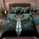 thumbnail image 1 of Jesus Cross Bedding Set for Men Retro Quilt Cover and Christian Design Teens and AdultJesus Christ Believer, 1 of 5