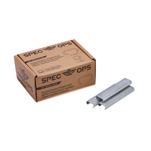Grapas de Anillo Hog Spec Ops 17 mm 2500 unidades