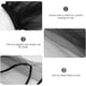 thumbnail image 3 of Velo de novia, 1 pieza, velo de novia negro corto, elegante, con cinta, para boda, con peine, accesorio de disfraz., 3 of 7