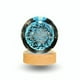 thumbnail image 1 of Lampara Bola De Cristal LED RGB Colores Zodiaco, 1 of 3