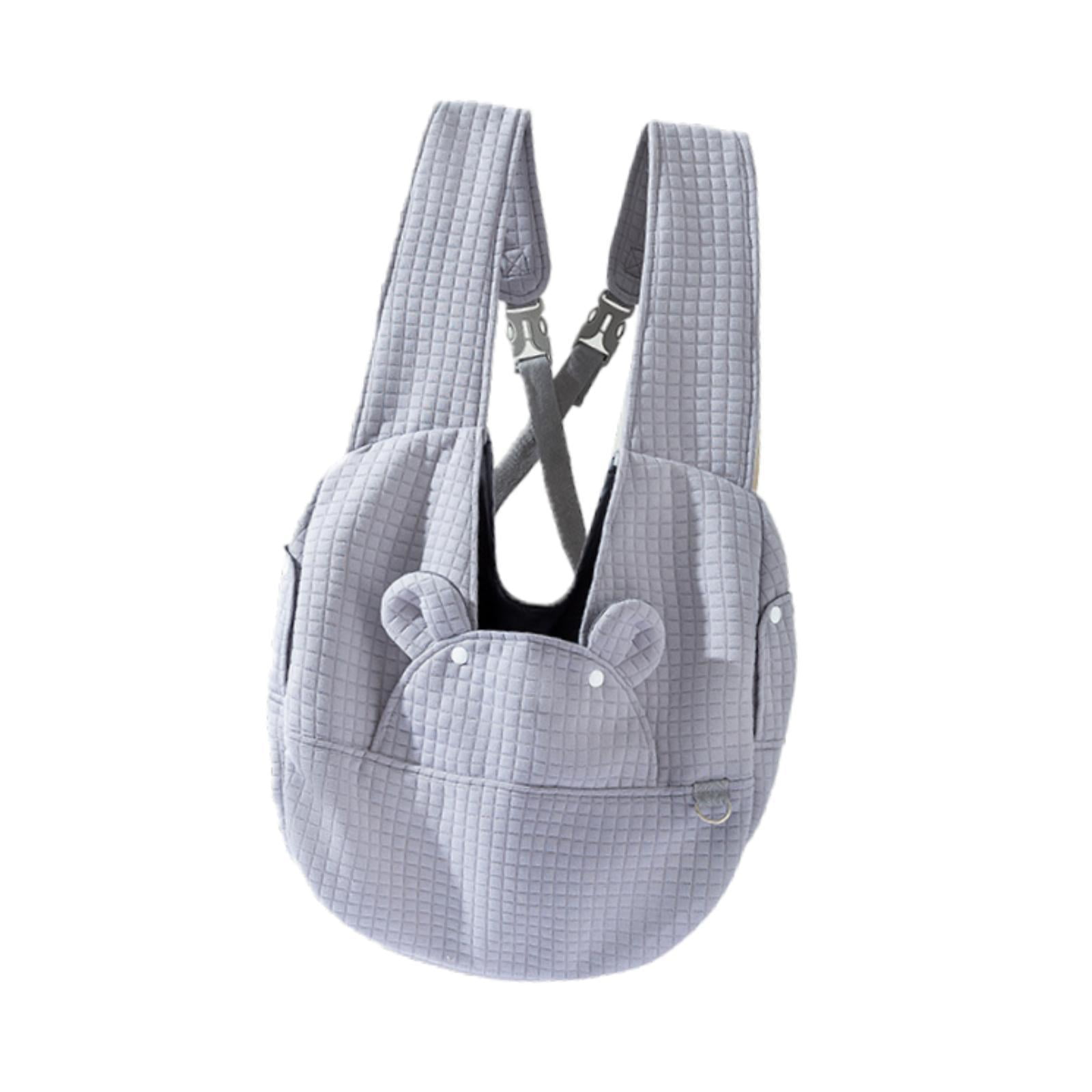 Magideal - Bolsa De Transporte De Perros De Mascotas Mochila Con Estilo, Cómoda Y Cómoda Bolsa De Viaje De Mascotas Multipropósito Para Perros Pequeños, Perros D Gris