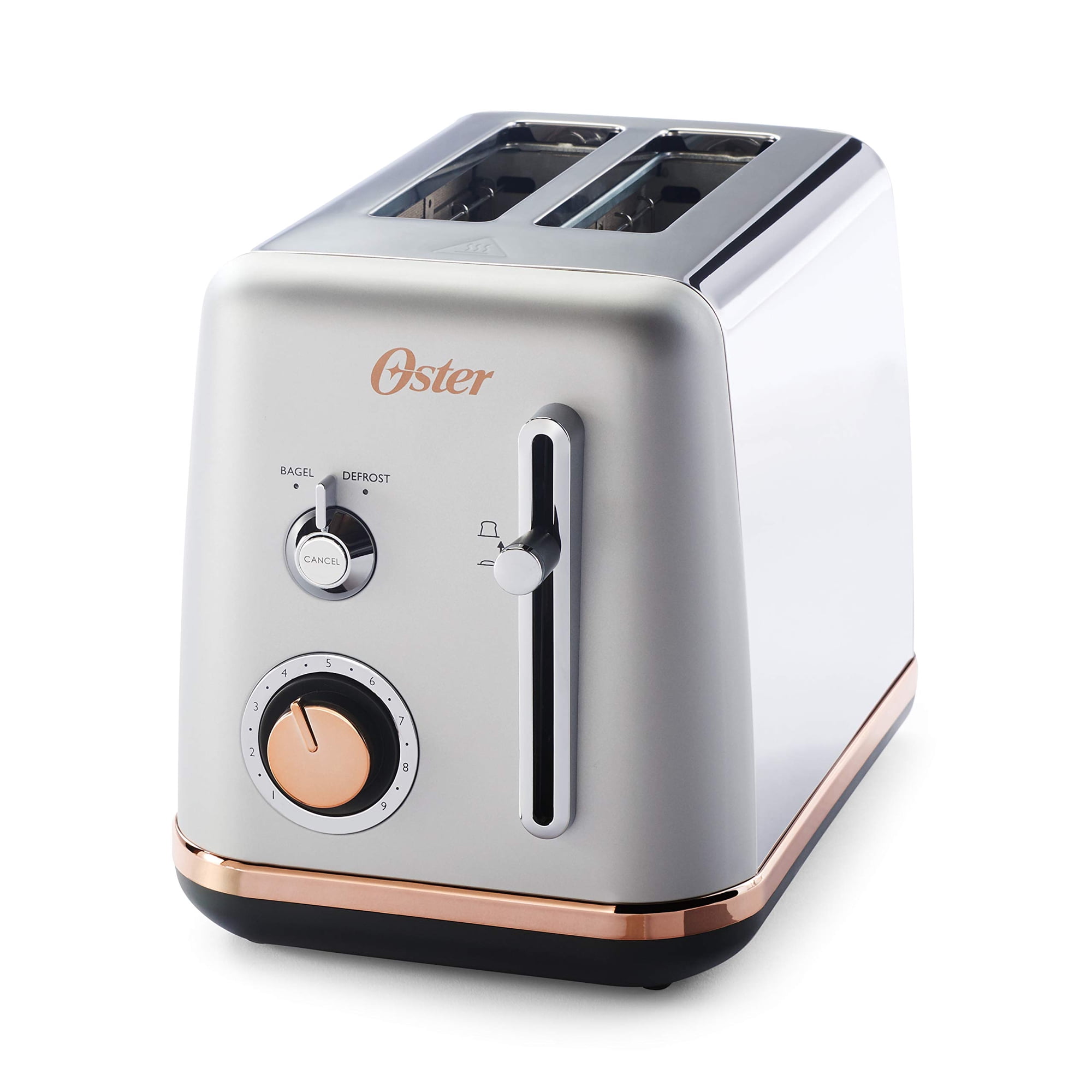 Oster - Tostadora 2097682 2 Rebanadas Colección Metropolitan Gris