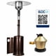 thumbnail image 1 of Estufa Calefactora Alta De Bronce | Exterior a Gas Tipo Hongo con Regulador Incluido – Calefacción para Terrazas, Patios, Quinchos y Eventos, 1 of 8