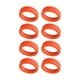 thumbnail image 5 of 8 Protectores De Silicona Para Ruedas De Equipaje De 1,9 A 2,5 Pulgadas, Color Naranja, 5 of 5