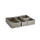 thumbnail image 2 of Set 4 Cajas Organizadoras Plegables De Tela Gris, 2 of 5