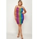 thumbnail image 4 of Vestido Camisola con Estampado Ombré de Arcoíris en Talla Grande, 4 of 5