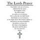 thumbnail image 1 of Decomural The Lords Prayer Christian WS-42954, 1 of 2
