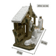 thumbnail image 5 of Pesebre Nacimiento Navideño Madera 22x8x16 cm Blanco Navidad 2025, 5 of 5