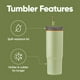 thumbnail image 2 of Vaso de viaje Owala de acero inoxidable de 710 ml con triple aislamiento, 2 of 3