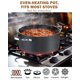 thumbnail image 3 of Olla Cooks Standard de 7 L Antiadherente de Aluminio Anodizado Duro, 3 of 9