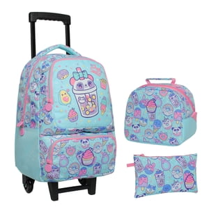 Pack Bakan Escolar (X3) Niña Sweet Candy Menta Head