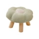 thumbnail image 5 of Sofá reposapiés reposapiés zapatos que cambian la forma de la flor cómodo lindo antideslizante puf pequeño taburete debajo del escritorio para porche Verde, 5 of 5