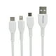 thumbnail image 5 of Kit Cargador 2 1 A 3 En 1 C cable Multi Kit04 Blanco, 5 of 6