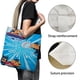 thumbnail image 3 of Sheriff Labrado Bolso de tela con estampado de lienzo para mujer, bolsa de compras reutilizable y estética, con cremallera interior, regalo para mujer,38*45cm., 3 of 6