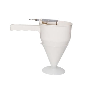 Bothyi - Dispensador De Masa Dispensador De Embudo Mezclador De Masa 8 Mm Para Hornear Postre Pastel Beige