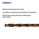thumbnail image 4 of Brocas Helicoidales Hulk De Acero Cobalto M35 12 Unidades 1 4 Pulgadas, 4 of 6