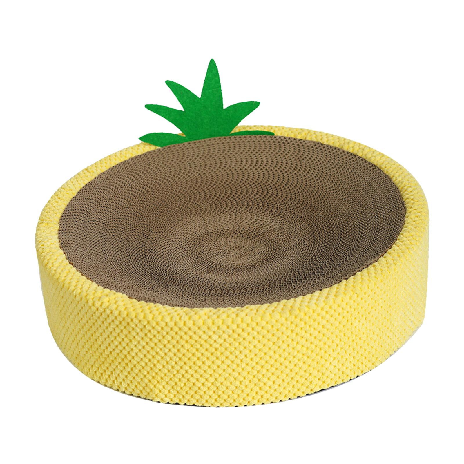 Magideal - Cama Rascadora De Cartón Para Gatos, Protector Redondo De Muebles De Cartón De 16 "x 4", Para Que Los Gatos Descansen Y Jueguen Para Rascars