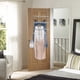 thumbnail image 4 of Toallero Auledio ajustable para colocar sobre la puerta, triple, plateado, 4 of 7