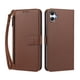 thumbnail image 1 of Funda Tipo Billetera para samsung galaxy A07 4G/5G con Soporte y Bolsillo con Cierre Marrón, 1 of 6