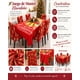thumbnail image 5 of Mantel Navideño Rojo y 6 Fundas para Sillas 7 Pzs, 5 of 6