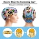 thumbnail image 3 of Supertato Gorro de Natación de Licra, Gorro de Baño de Tela Cómoda, Gorro Elástico Antideslizante para Hombres, Mujeres y Niños, 3 of 6