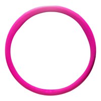 Ioensy - Protector Para Volante De Coche, Decoración Antideslizante, Cubierta Protectora Universal, Color Rojo Rosa