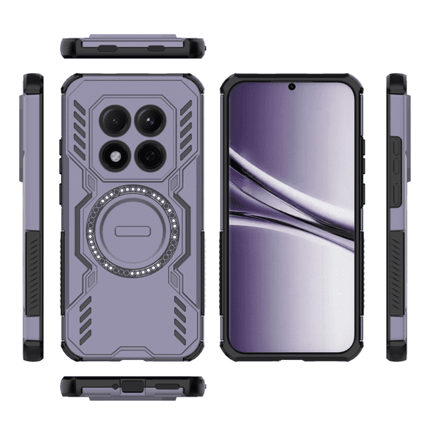Funda GANGXUN para Xiaomi Redmi Note 15 Pro 5G , magnética, resistente a golpes, con soporte, unisex, carga inalámbrica