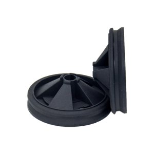 Bothyi - Deflector De Fregadero De Protección Contra Salpicaduras Para Eliminación De Basura, Cubierta De Drenaje De Goma, 2 Uds.