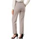 thumbnail image 3 of INSPIRE CHIC Pantalones Largos Rectos con Cintura Elástica de Cuadros para Mujer, Botón y Cremallera, Talla XL, Camel, 3 of 7