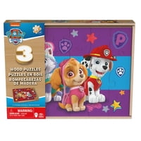 Paw Patrol - Puzzle Rompecabezas De Madera