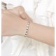 thumbnail image 3 of Pulseras de Tenis de Moissanita de 3-6.5 Mm Corte Redondo Color D Claridad VVS1 Pulseras de Diamante Blanco/negro para Mujer Pulseras de Plata Esterlina S925 5.5-9 Pulgadas Joyería con Dije Regalos, 3 of 6