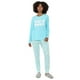 thumbnail image 1 of Pijama Mujer Largo Menta Flores Corona, 1 of 5