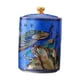 thumbnail image 3 of Contenedor De Almacenamiento De Té, Bote De Té De Cerámica Esmaltado Para Azúcar, Café, Té Suelto, Azul, 3 of 5