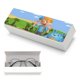 thumbnail image 5 of Blippi Estuche Rígido para Gafas de Cuero PU Protector con Forro de Felpa Premium Suave para Hombres y Mujeres, 5 of 6