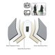 thumbnail image 2 of Bolsa Faraday Vammcht 2 unidades gris bloqueador RFID, 2 of 9
