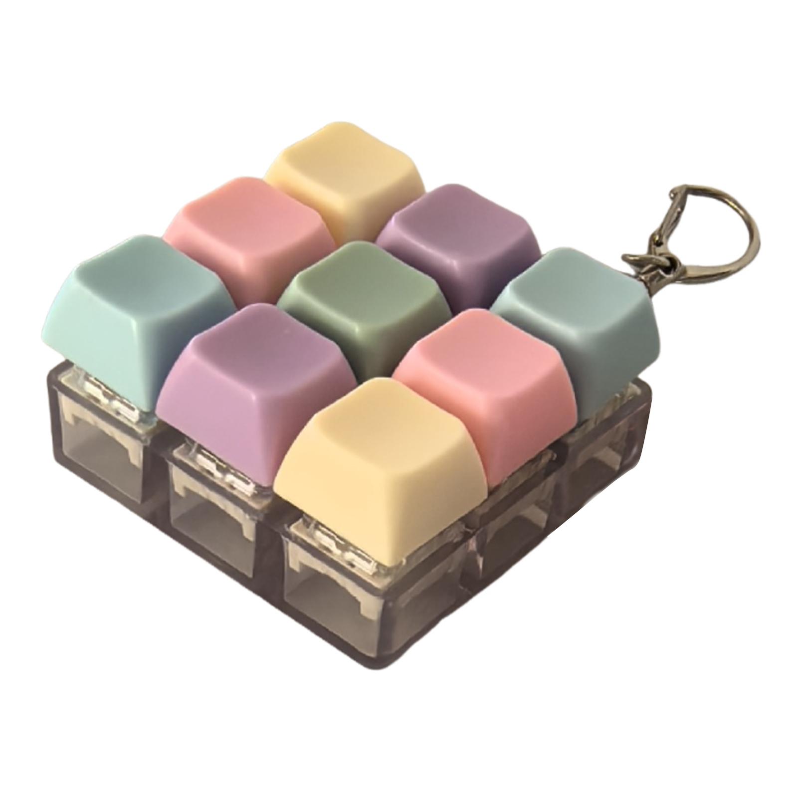 Bothyi - Llavero Con Teclado, Juguete Sensorial, Juguete Relajante Para Regalar A Adultos, Niños Y Adolescentes, 9 Teclas