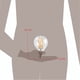 thumbnail image 4 of Ampolleta LED Filamneto Bola 4W Luz Cálida Base E14, 4 of 5