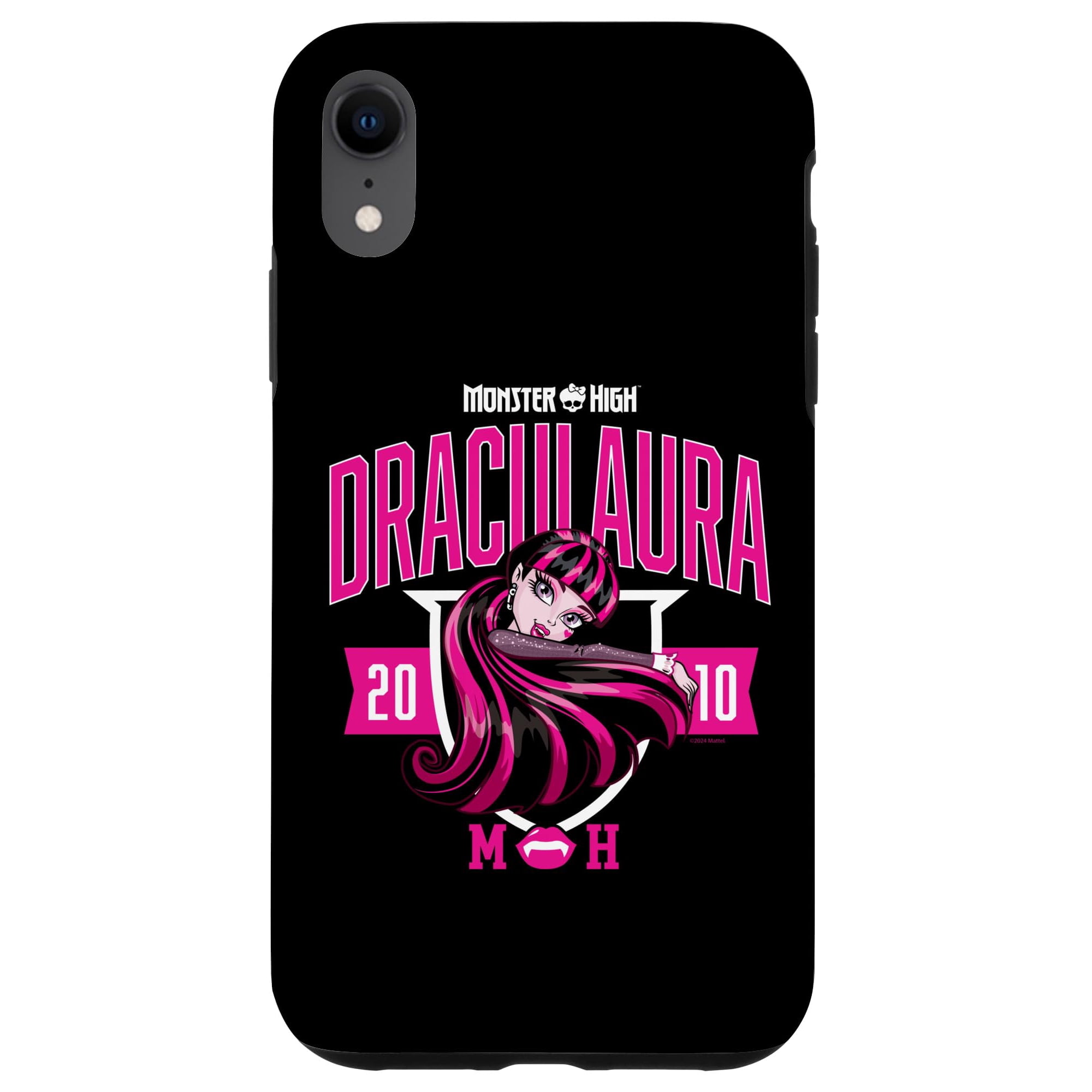 Funda De Teléfono Monster High Draculaura Collegiate Para Iphone Xr