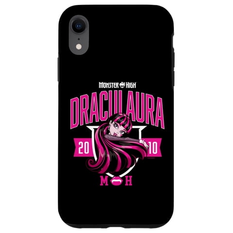 Funda De Teléfono Monster High Draculaura Collegiate Para Iphone Xr