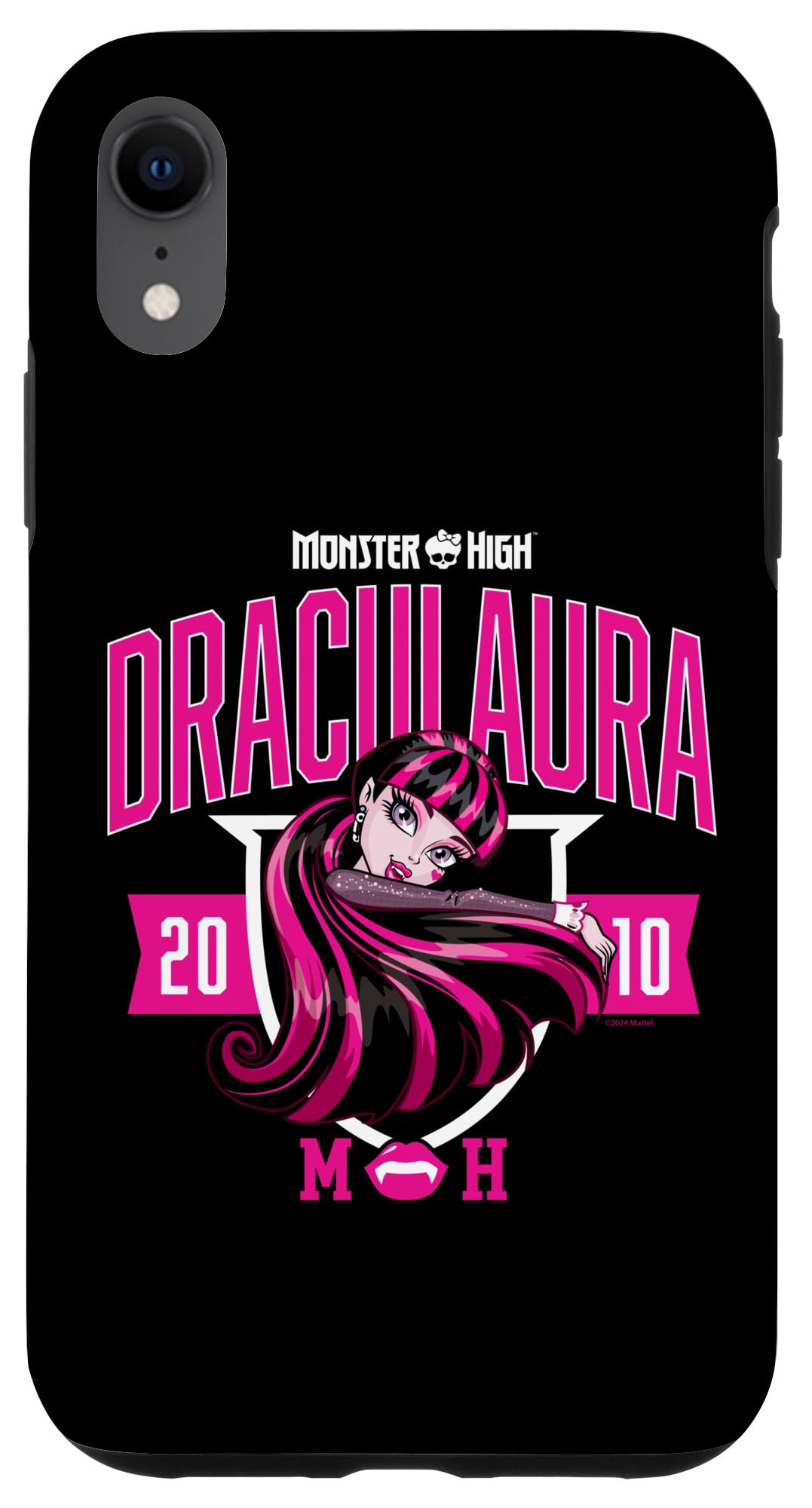 Funda De Teléfono Monster High Draculaura Collegiate Para Iphone Xr