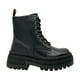 thumbnail image 1 of Botín negro urbano con cierre y cordones Danicolle, 1 of 5
