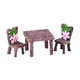 thumbnail image 5 of Juego De Sillas De Mesa Decoración Pintada A Mano Para Modelo De Arquitectura Micropaisajista Multicolor, 5 of 5