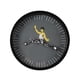 thumbnail image 1 of Reloj Redondo Colgante, Reloj Silencioso Para El Hogar, Reloj De Cocina, Reloj De Pared Kung Fu, Marco Negro, 1 of 5