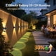 thumbnail image 4 of Luces solares para cerca Hiromeco, paquete de 8, LED impermeables IP65, 4 of 9